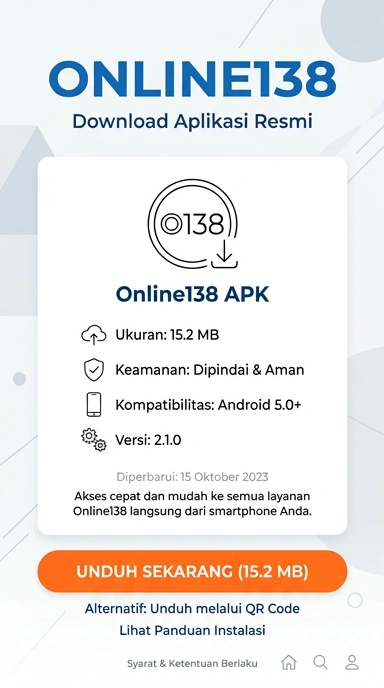 Tampilan halaman APK online138